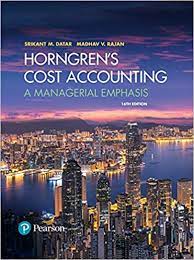 $0.64 220) fixed costs total costs. Horngren S Cost Accounting A Managerial Emphasis 16th Edition Solutions Course Hero