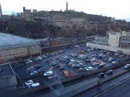 Princes street is minutes away. Car Park Frm Hotel Room Picture Of Jurys Inn Edinburgh Tripadvisor