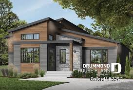 Many use these two style terms interchangeably, making it confusing on where to draw the line. Simple Low Budget Contemporary House Plans And Modern House Plans
