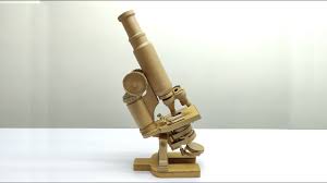 How To Make A Microscope From Cardboard Cardboard Diy Youtube Diy Doll Miniatures Paper Crafts Diy Kids Microscope Kids