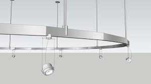 8 Round Track Light System 3d Warehouse