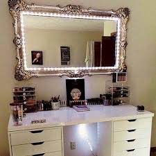 Ideally, the frame would be wide enough to accommodate the lights. Hollywood Makeup Mirror Diy Saubhaya Makeup