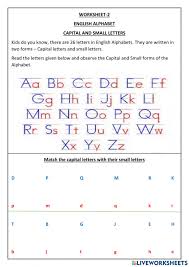 Now, you can have the active procedure of guiding, influencing and guiding the upshot of the performance of the workers. English Alphabet Interactive Activity