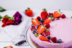 tripple berry kuchen ohne backen 15 minuten rezept mit video rezept in 2021 kuchen ohne backen torte ohne backen backen