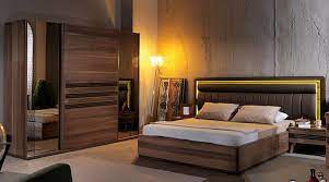 غرف نوم باللون البني بالصور كتالوج 2018 bedrooms are brown قصر الديكور