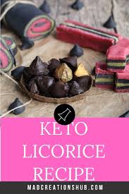 This Is Easily The Best Sugar Free Keto Licorice Recipe There Is So Simple To Make And Tastes Just In 2020 Liquorice Recipes Gluten Free Licorice Sugar Free Licorice