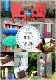 14 Diy Pool Area Ideas Storage Organization Solutions Equipment Toys Floats Towels