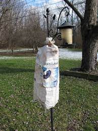 The Most Effective Squirrel Baffle Ever And It Came Free With Your Birdseed Homemade Bird Feeders Squirrel Baffle Squirrel Proof Bird Feeders