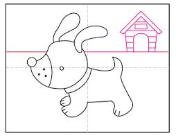 You can follow step by. Draw A Cute Puppy Art Projects For Kids