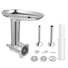 Stainless steel model price includes $320 savings. Meat Grinder Attachement Meat Mincer Sausage Stuffer Accessories For Kitchenaid Stand Mixers Walmart Canada