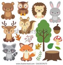 2,527 free images of woodland. Cute Cartoon Animal Clip Art Realistic Woodland Animals Clipart Woodland Animals Clip Art Stunning Free Transparent Png Clipart Images Free Download