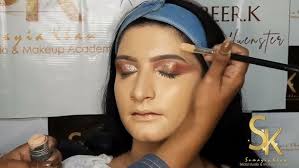 Turkish eyelook with bridal base part 2||SRK makeup master class