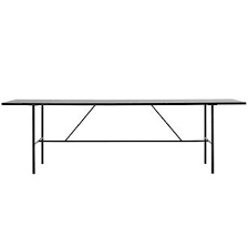 Hay Studio Sara Table Dining Table In Kitchen Steel Frame Furniture Hay Table
