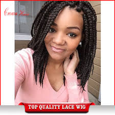 You do not have to have a. African American Short Braided Heat Resistant Black Braiding Kanekalon Hair Synthetic Lace Front Wig Braided Wigs Free Shipping Wig Party Wig Salewig Support Aliexpress