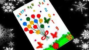 Once you have downloaded and printed your free year of the ox greeting card drawing prompts, get the kids designing and drawing. Happy New Year Card For Kids How To Make Happy New Year Greeting Card Kids Craft 2019 Diy Handmade Youtube