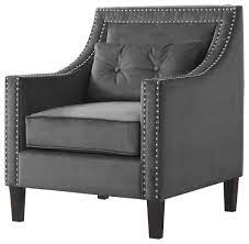 edinburgh suede living room arm accent chair in grey best master furniture zh119g edinburgh suede liv best master furniture arm chairs living room furniture