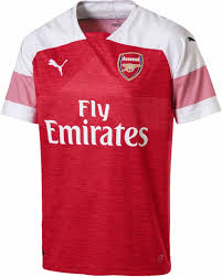 The dynamic and distinctive lightning bolts are the defining feature of the jersey, creating an original, energetic look and feel. New Arsenal Jersey 2018 2019 Puma Afc Home Kit 2018 19 Football Kit News