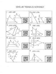 Free Similar Triangles Worksheet Geometry Worksheets Teaching Geometry Triangle Worksheet