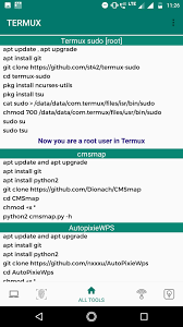 Take your selection from bash, fish, or zsh to nano, from emacs to vim. Commands And Tools For Termux For Android Apk Download