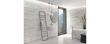 I start with the first full course, which i set. Renovate Your Bathroom Using Embossed Wall Tiles