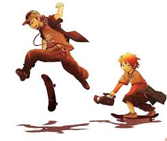 Anime Skateboarders Anime Amino Manga Skateboard Art Skateboard Design