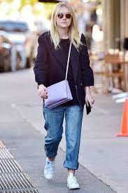 Anyone can pull off these boyfriend jeans outfits, which involve pairing them with sneakers, boots, and heels. Boyfriend Jeans Outfits Inspiration How To Wear The Trend Glamour Uk