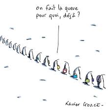 Pour les articles homonymes, voir gorce. Les Dessins De Xavier Gorce Interpellent Au Choix Notre Bonne Conscience Ou Notre Inconscience Stripfood