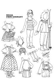 Anziehpuppen bastelvorlage / meine anziehpuppen stickern traumen reiterhof. 38 Diy Anziehpuppen Ideen Papierpuppen Puppen Anziehen