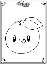 Los mejores dibujos para colorear e imprimir con los niños. Dibujo De Una Naranja Para Imprimir Y Colorear Dibujando Con Vani