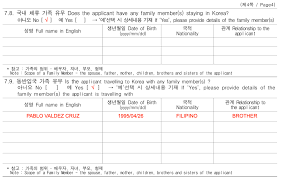 Application form of consular legalization of the embassy / consulate of the people's republic of china. How To Fill Out Korean Visa Application Form Sample