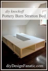 No trying to force open drawers at the side of the bed into a wall or other furniture! Diy Furniture Diy Design Fanatic Pottery Barn Knockoff Storage Bed Finished With The Finish M Diypick Com Your Daily Source Of Diy Ideas Craft Projects And Life Hacks
