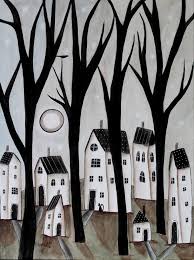Maybe you would like to learn more about one of these? Hazy 16x12 Original Canvas Painting Cat Bird Primitive Folk Art Karla Gerard Folkartabstractprimitive Primitive Folk Art Original Canvas Painting Art