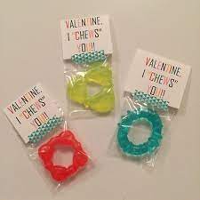 See more ideas about valentines, valentine gifts, valentine day crafts. Baby Valentines Using Teethers I Chews You Valentine Gifts For Kids Baby Valentines Gifts Valentines For Kids