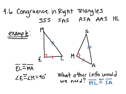 The side opposite of the right angle. Hypotenuse Leg Hl Theorem Math Geometry Congruent Triangles Right Triangles Congruency Showme