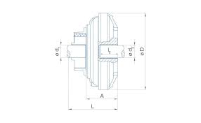 Fluid Coupling Transmission For Conveyors Motor T