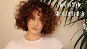 Shoulder Length Short Curly Hair
