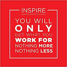 2018 Inspire Daily Desktop Calendar Tf Publishing 9781683751588 Amazon Com Books