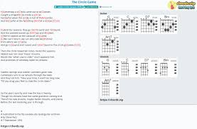 J.p riff 1 riff 1 here we go round & round state your case and then sit down. Chord The Circle Game Joni Mitchell Tab Song Lyric Sheet Guitar Ukulele Chords Vip