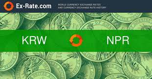 Add currency converter widget to your website. How Much Is 100 Won Krw To Rs Npr According To The Foreign Exchange Rate For Today