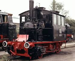 Db 98 307 In Bochum Dahlhausen 1985 Db Germany Steam Locomotive Train Locomotive