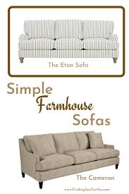Choose from various styles, colors & shapes. 16 Farmhouse Sofas For All Budgets Finding Sea Turtles Farmhouse Sofa Classic Sofa Sofas For Small Spaces