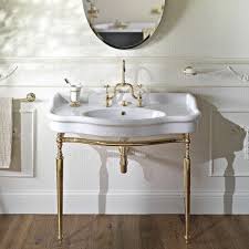 palladio 100cm console basin on metal
