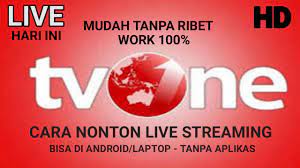 Become an eyewitness of live omg events. Cara Nonton Live Streaming Tv One Youtube