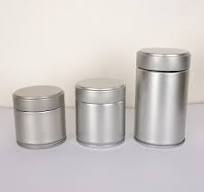 Custom Printed 20-50g Matcha Tin with Screw Lid Portable Metal Packaging  for Coffee Spices Sports Protein Powder