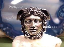 Medusas Head Ring, Phidias Medusa Goddess Sterling Silver 925 Ring, Greek  Mythology, Talisman Ring