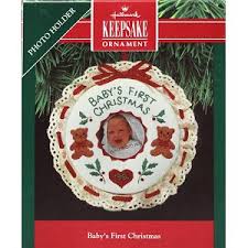 1991 Baby S First Christmas Photo Holder