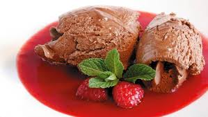 Schokoladenmousse Mit Himbeersauce Rezept Himbeersauce Schokoladenmousse Mousse Rezepte