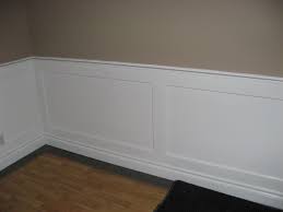 Basement wainscoting and walnut flooring. Radiant Walls Healthy Heating
