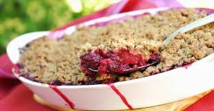 Recette De Crumble De Fruits Rouges Light En Croute De Quinoa Recepten