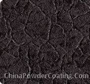Black crocodile skin powder coating-powder paint